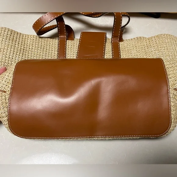 GUC STAUD Mercato Raffia Tote - Picture 6 of 12